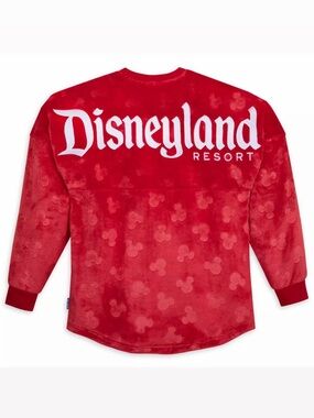 Disney Disneyland Resort Plush Mickey Icons Spirit Jersey